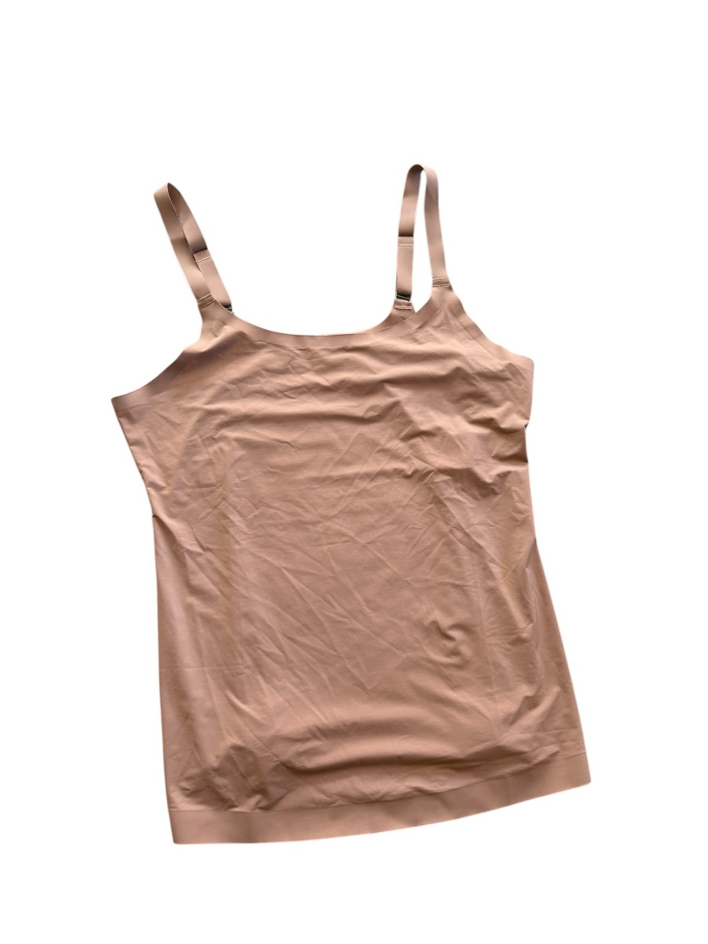SPANX Nude Seamless Adjustable Strap Cami Tank Top XL Shapewear
